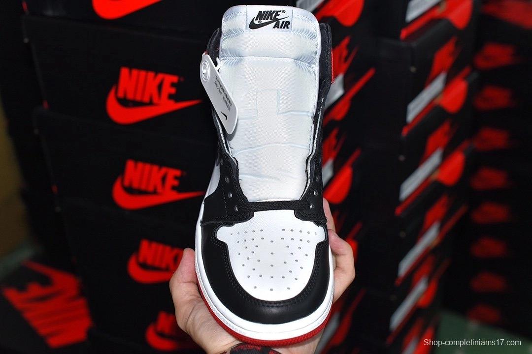 Air Jordan 1 Satin Black Toe