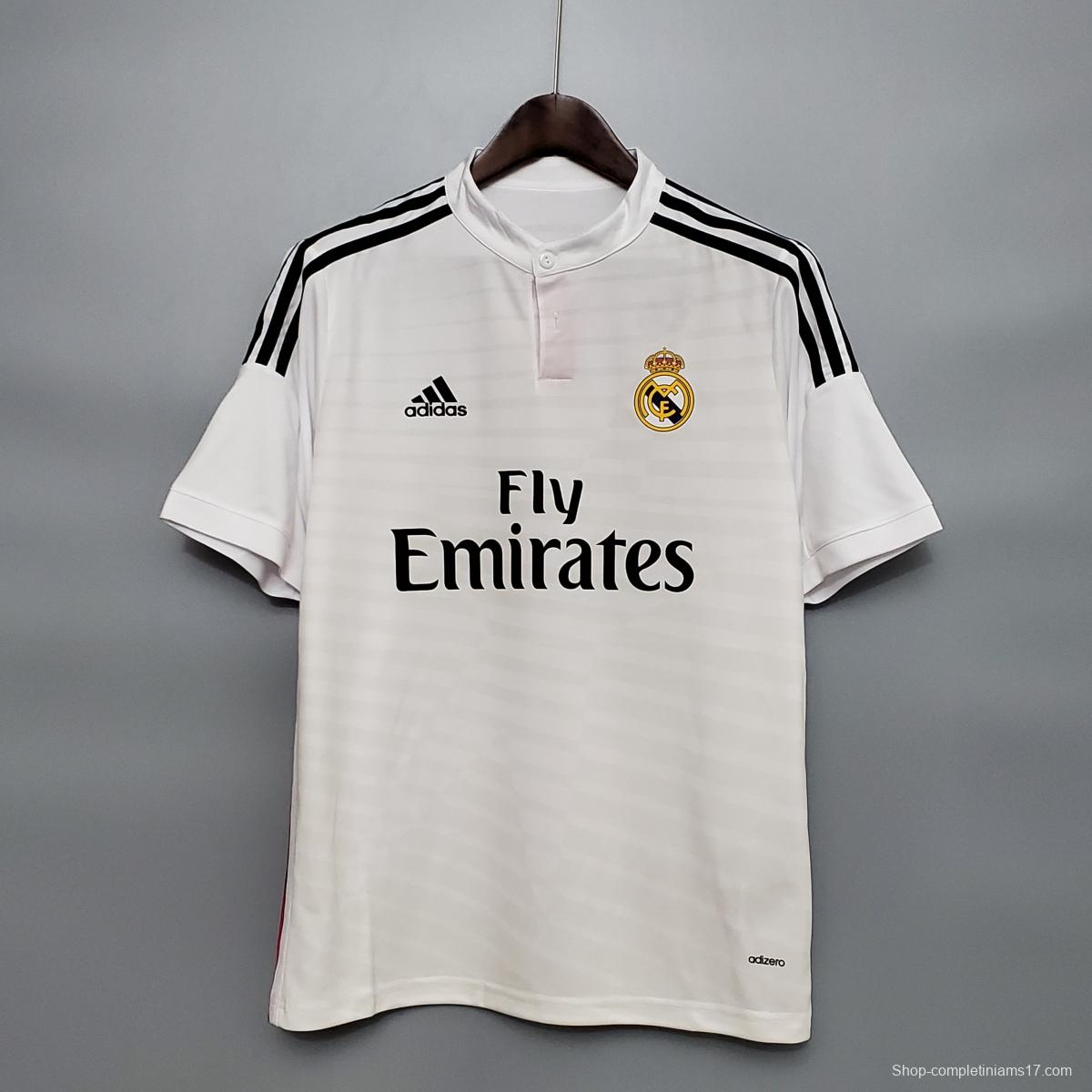 Retro Real Madrid 14/15 home Soccer Jersey