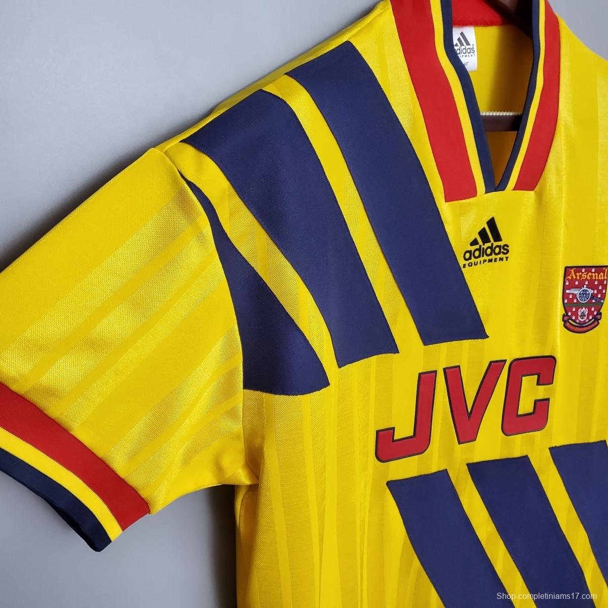 Retro Arsenal 93/94 away Soccer Jersey