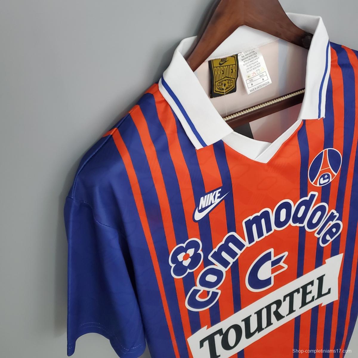 Retro PSG 93/94 home Soccer Jersey