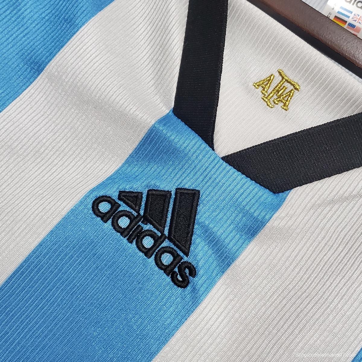 Retro Argentina 1998 home Soccer Jersey