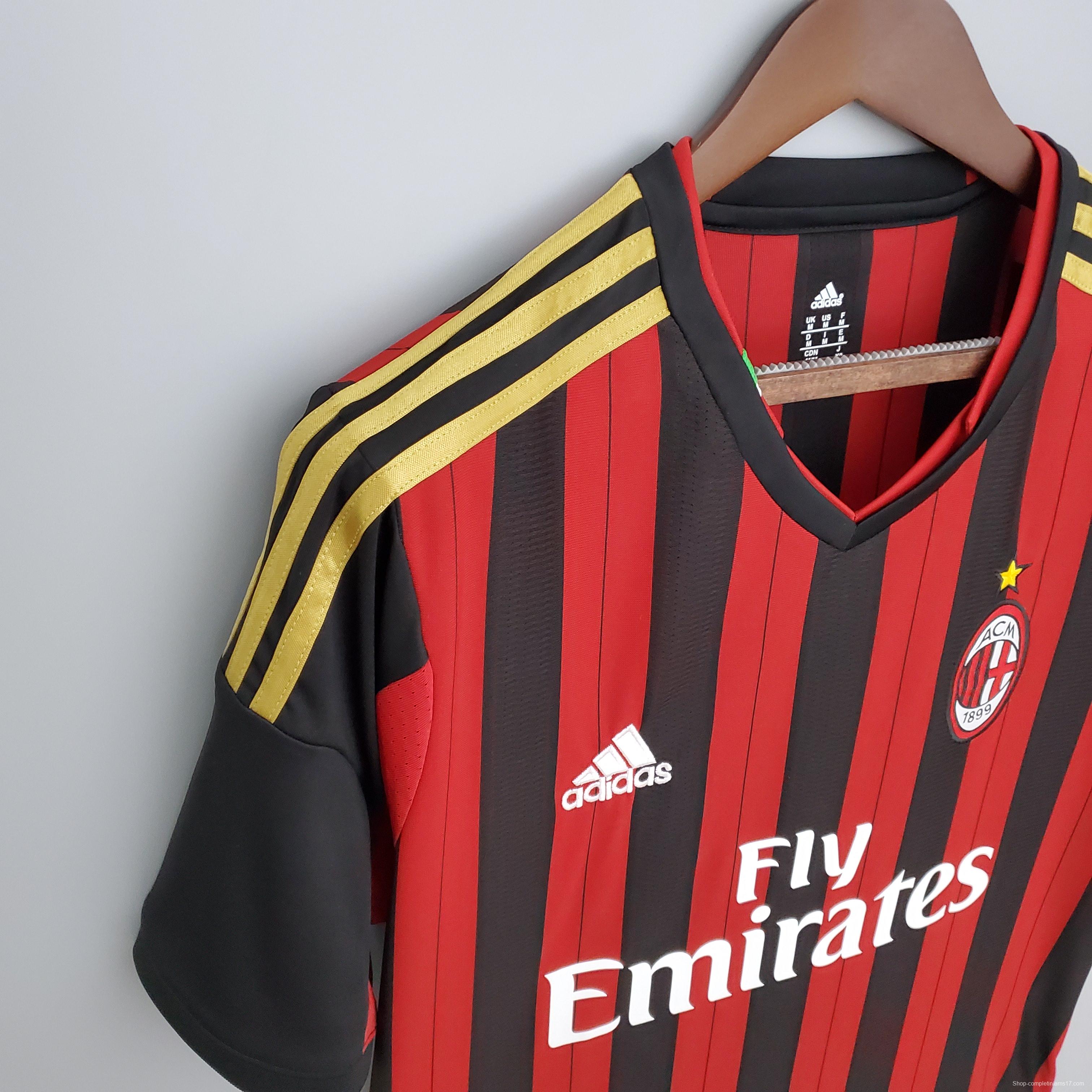 Retro AC Milan 13/14 home Soccer Jersey