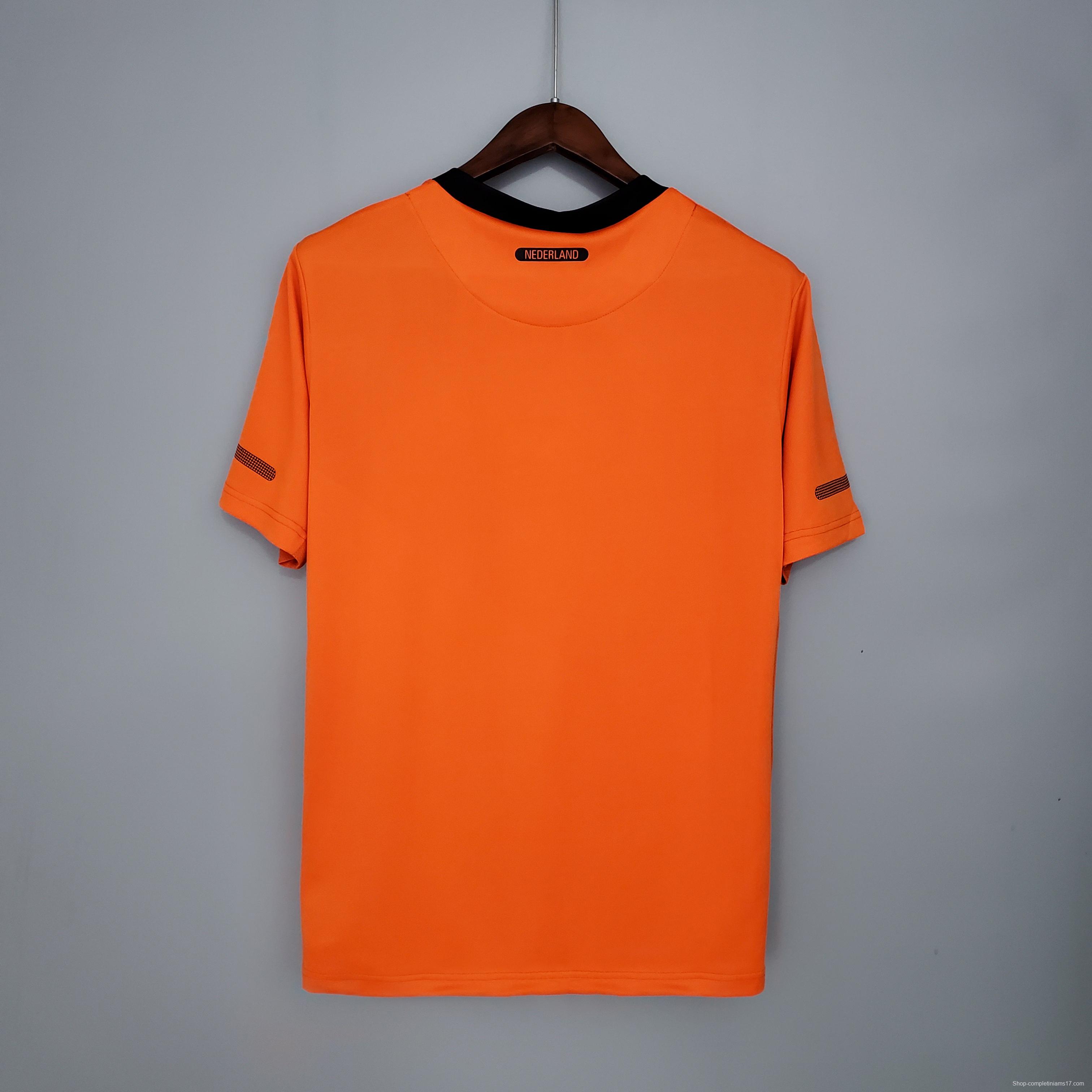 Retro Netherlands 2010 home Soccer Jersey