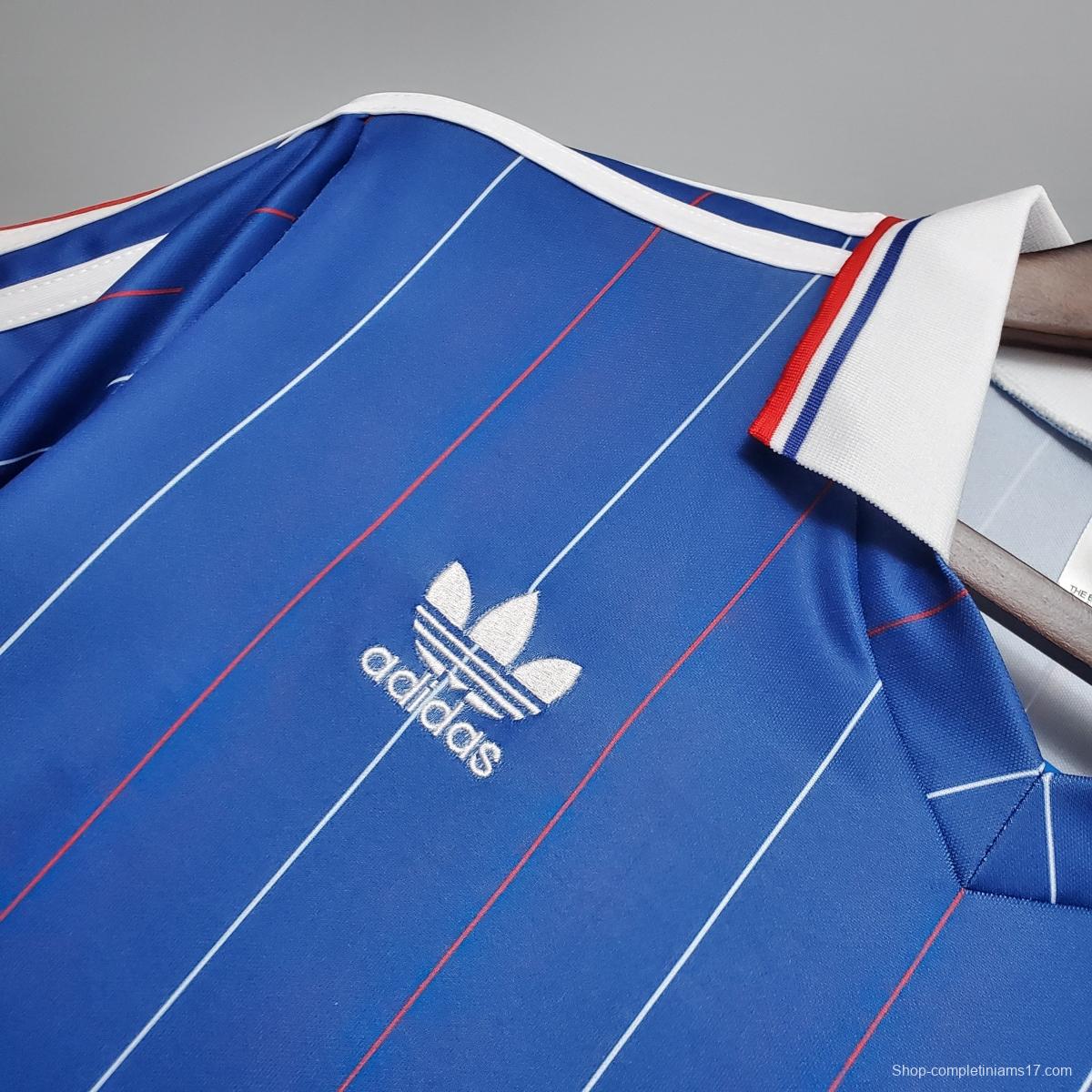 Retro France 1982 home Soccer Jersey