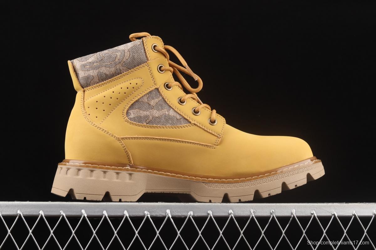 Timberland Nature Needs Heros Pan Weibo second generation M.T.C.R. Boots TB10088YELLOW