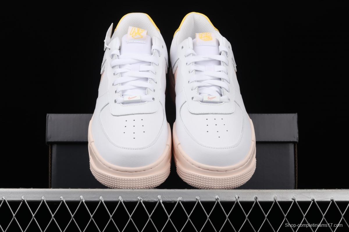 NIKE Air Force 1 Pixel deconstructs Leisure Board shoes DM3054-100 with low Top