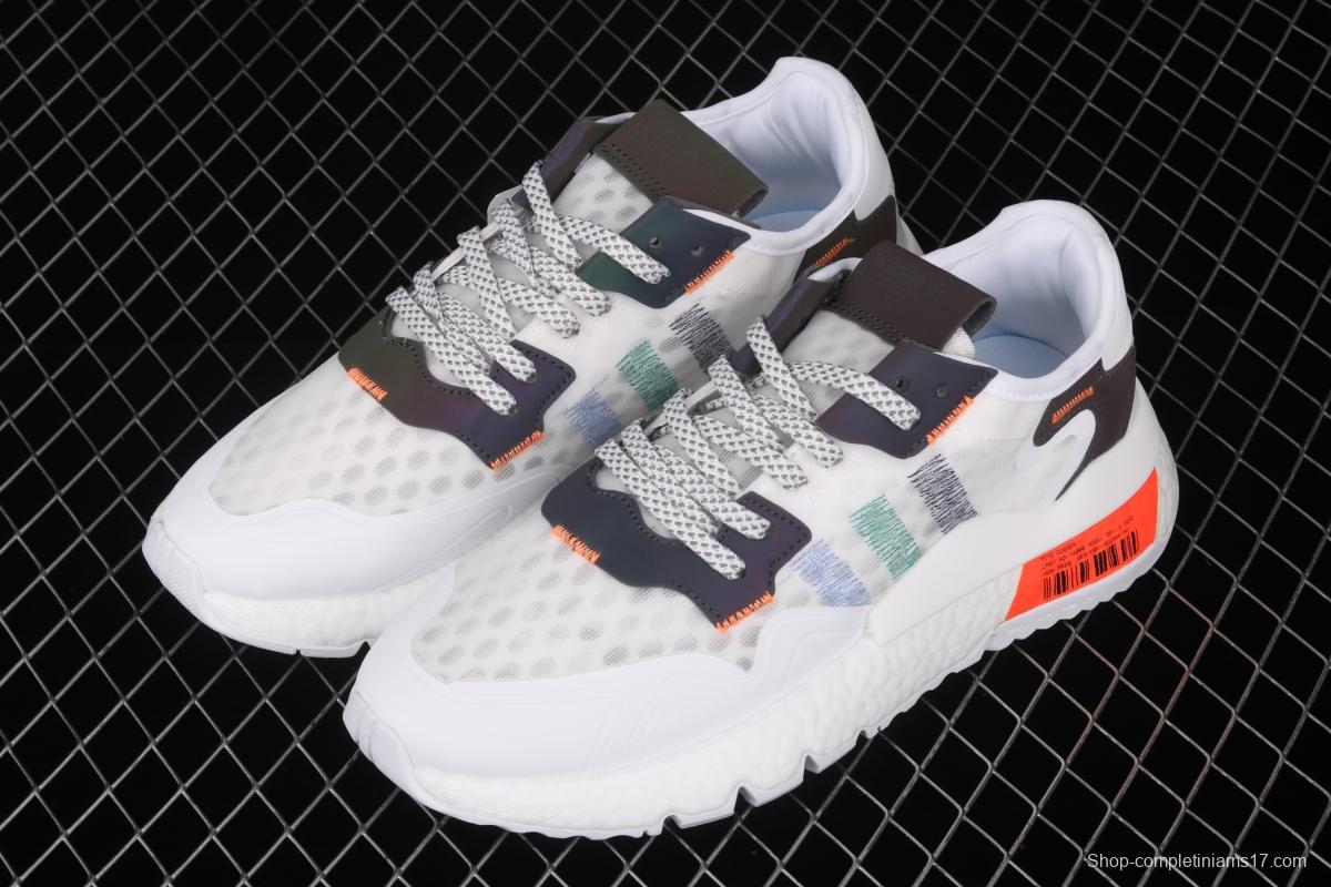 Adidas Nite Jogger 2019 Boost FW8899 new breathable 3M reflective retro running shoes