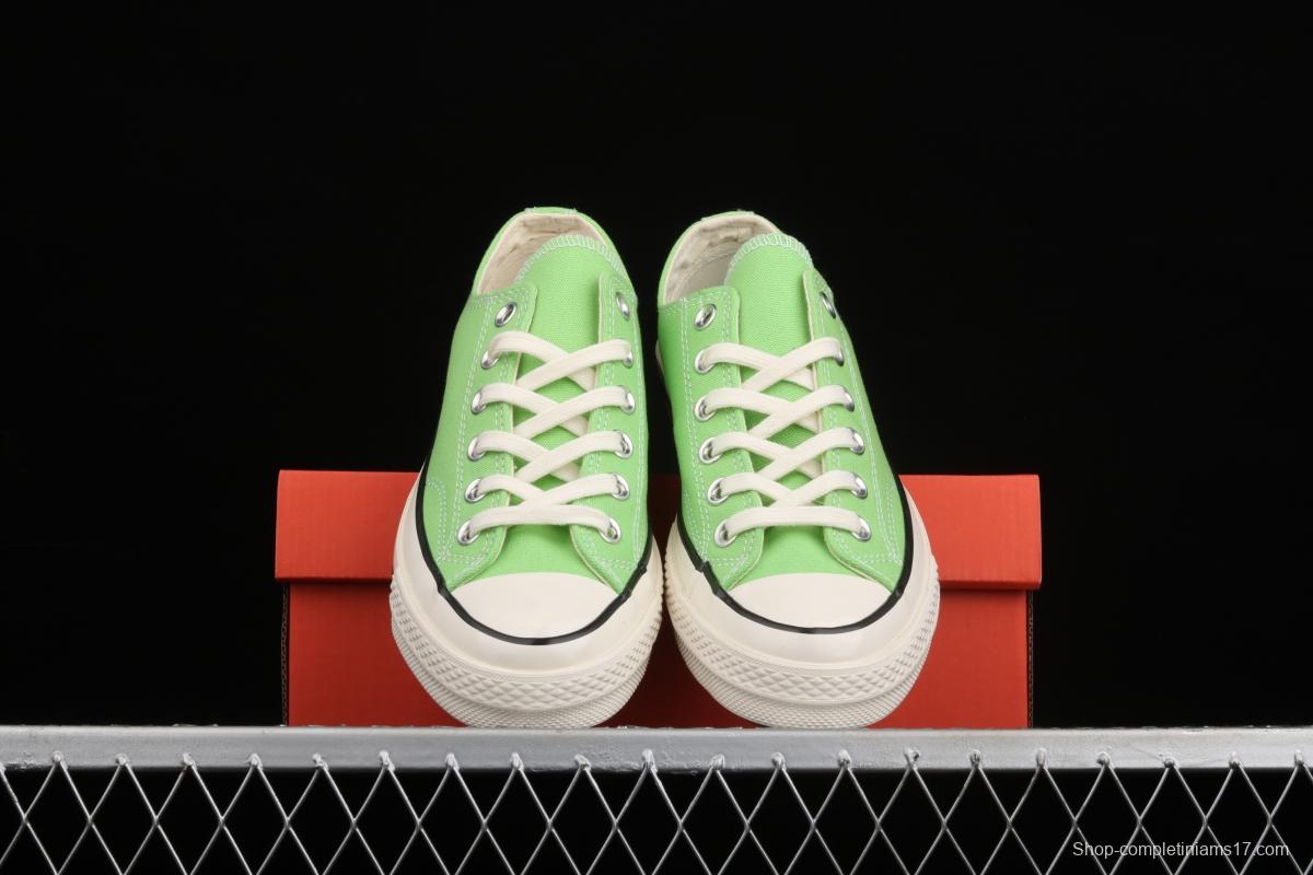 Converse Chuck 70s spring new color lemon green color low-top casual board shoes 171956C