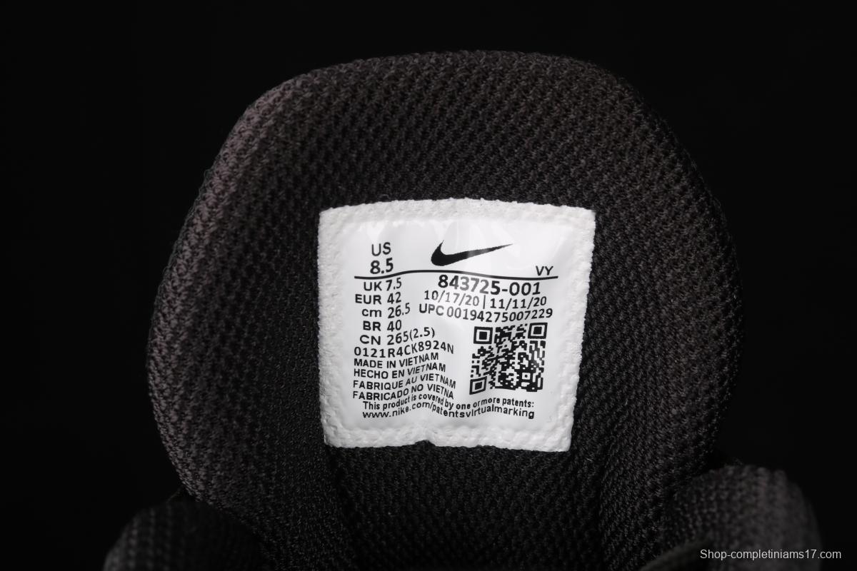 NIKE Zoom Winflo 7X moon landing new sports breathable leisure shock absorption running shoes 843725-001