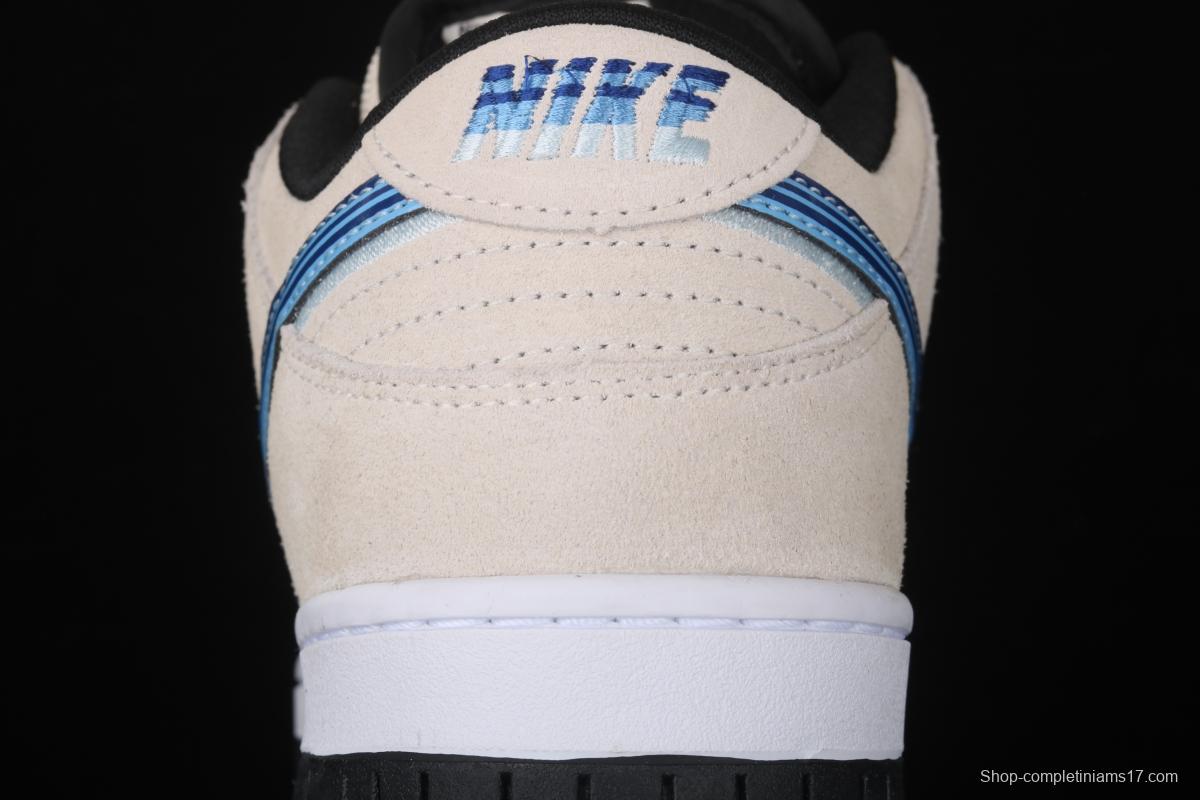 NIKE DUNK SB Low Pro road travel blue hook white blue low-top men's casual board shoes CT6688-200