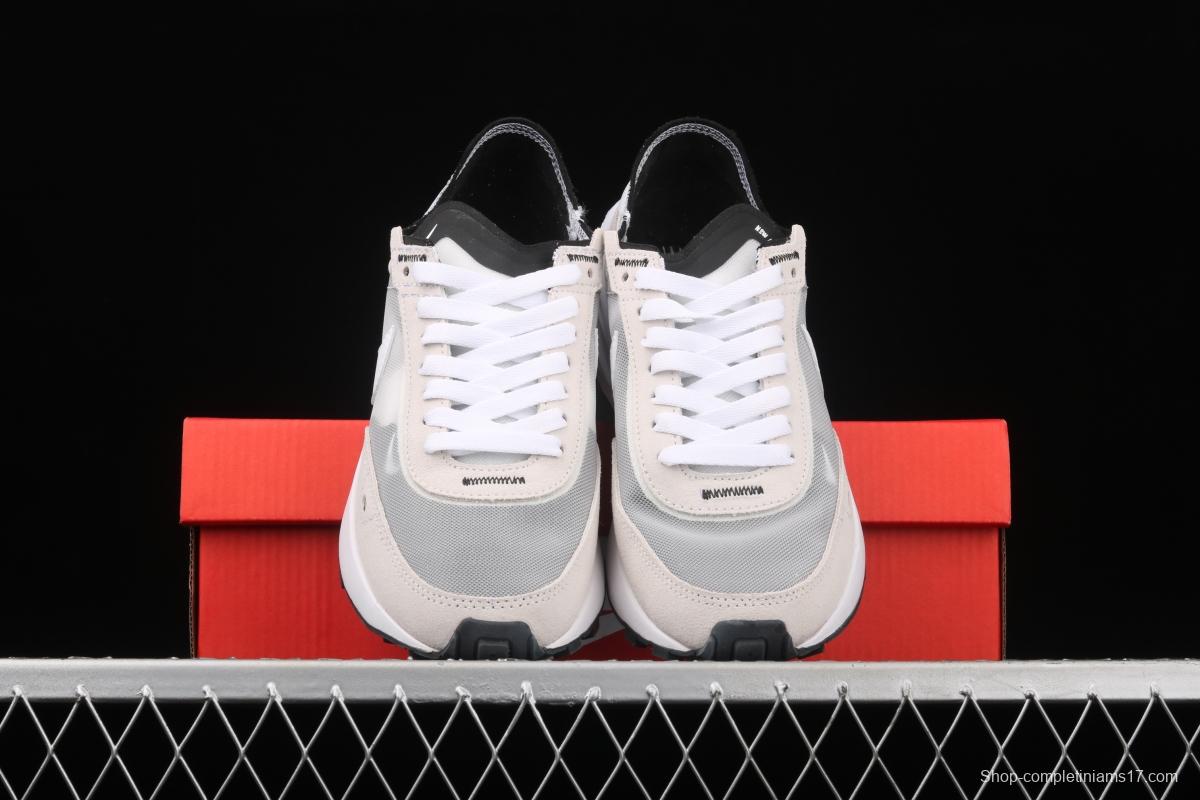 NIKE Waffle One Summit White net breathable casual running shoes DA7995-100