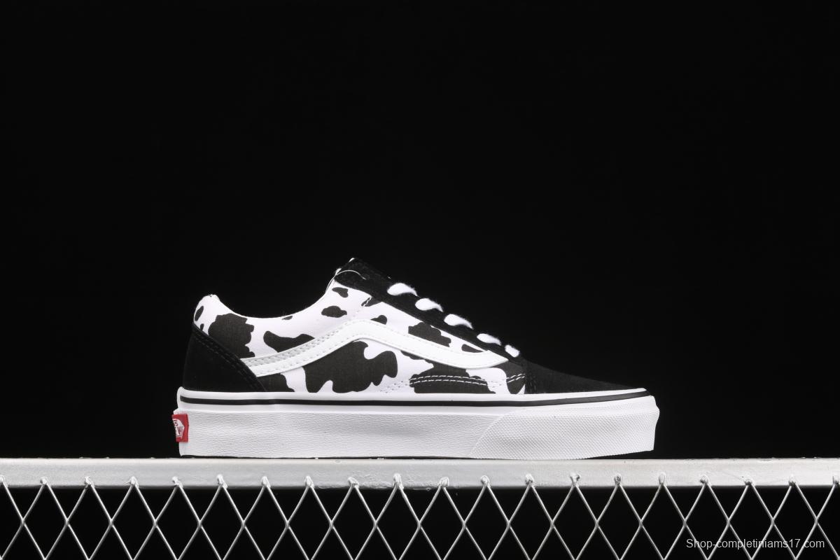 Vans Style 36 Decon SF GD overseas limited black cow graffiti vulcanized skateboard shoes VN0A40E5NNA