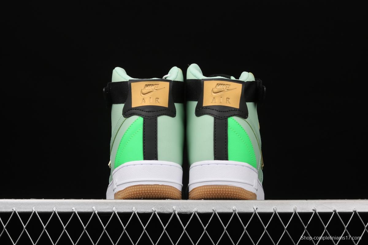 NIKE Air Force 1 High NBA Green Gum NBA Air Force High Top Green Leisure Board shoes CT2306-300