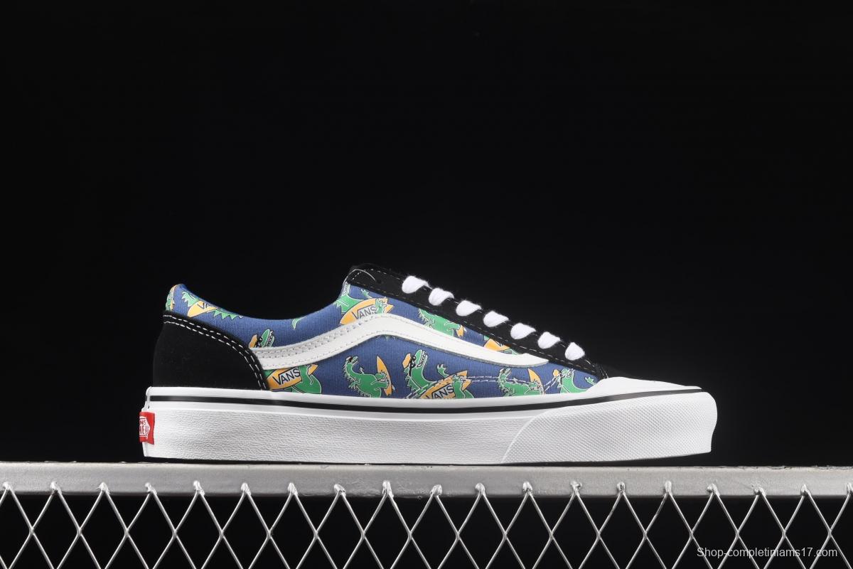 Vans Style 36 SF Klein blue dinosaur half-moon Baotou low-top casual board shoes VN0A6WKT6QT