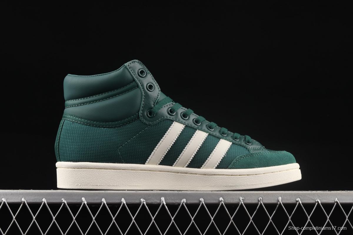 Adidas Originals Americana Hi EF2806 clover breathable fabric face campus wind high upper board shoes