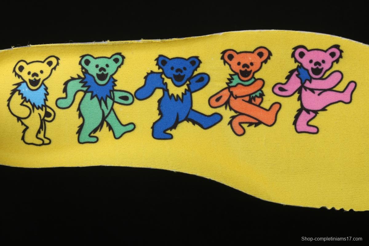 Grateful DeAdidas x NIKE SB DUNK Low Yellow Bear joint style yellow and blue bear sports skateboard shoes CJ5378-700