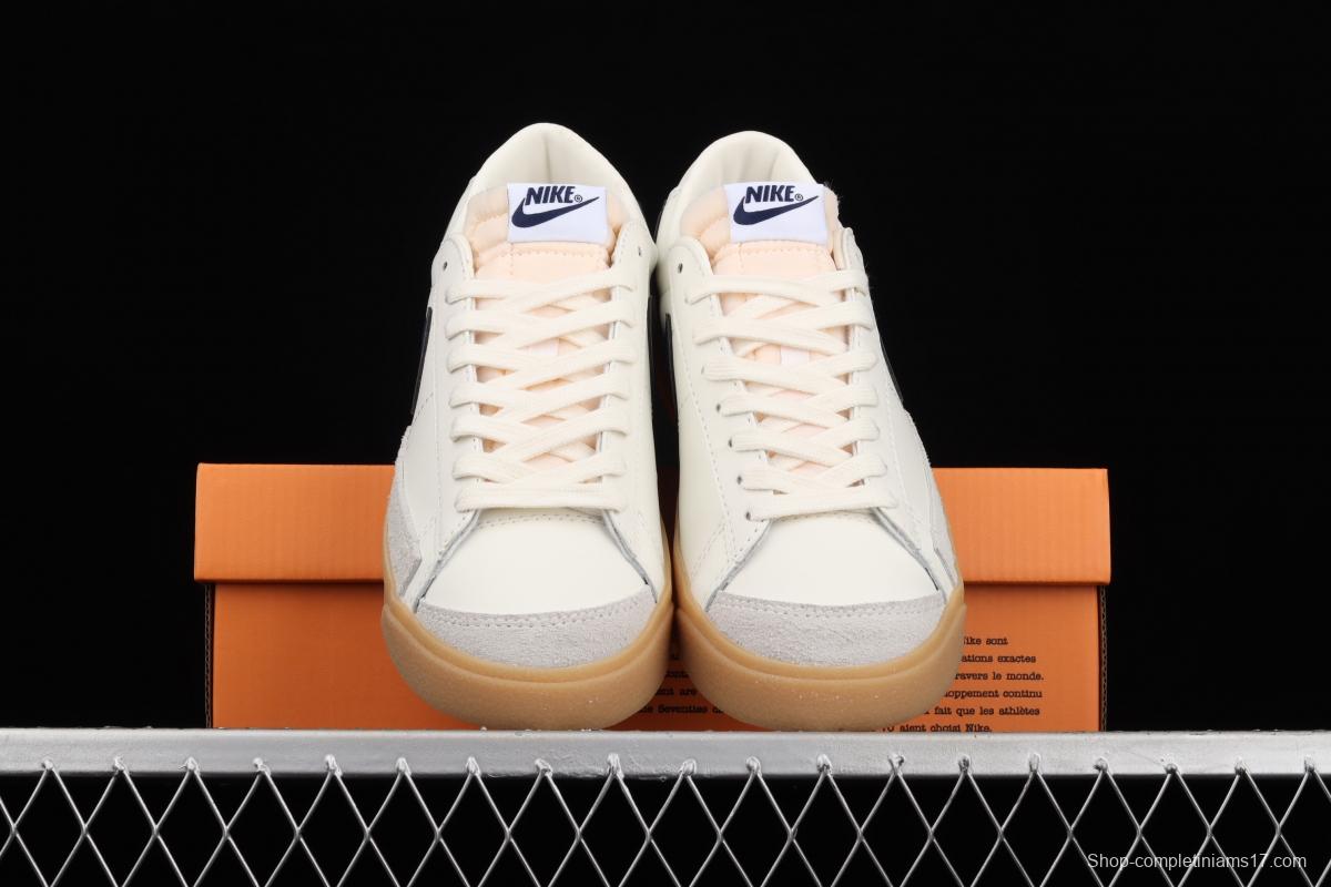 NIKE Blazer Low'77 Vintage Trail Blazers Leather Leather low-top Leisure Board shoes DM8334-100
