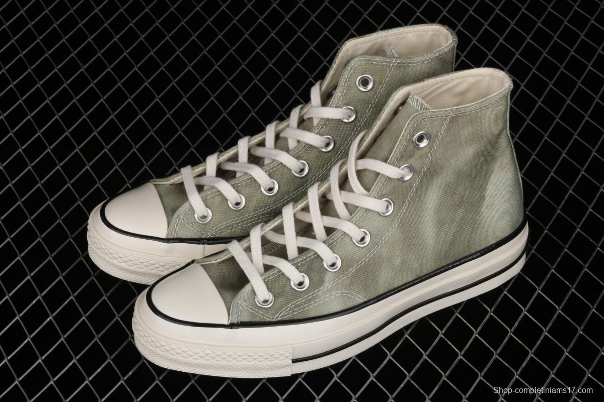 Converse 70s new spring color spring matcha ink rendering high-top leisure board shoes 170964C