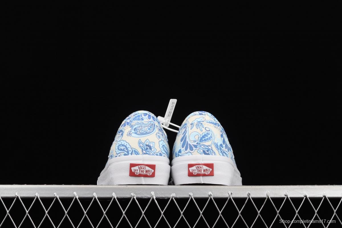 Vans Style 36 Decon SF Blue and White Blue and White Vulcanized canvas Leisure Sports Board shoes VN0A5HFF686