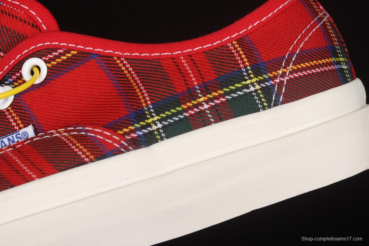 Pendleton x Vans Style 36 joint style Scottish stripe series low-top casual board shoes VN0A54F29GT