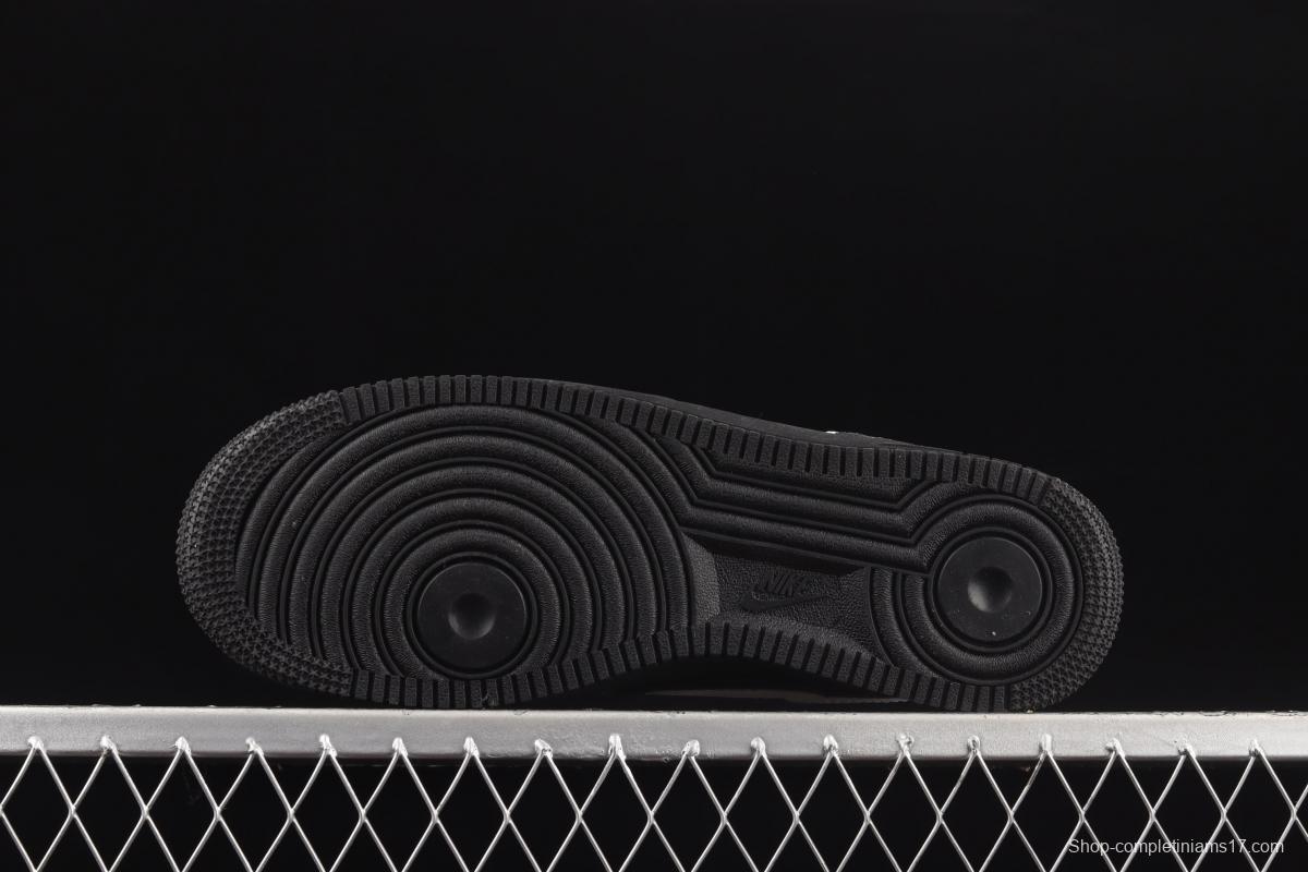 NIKE Air Force 11607 Low classic black and white low-top casual board shoes AA4083-001