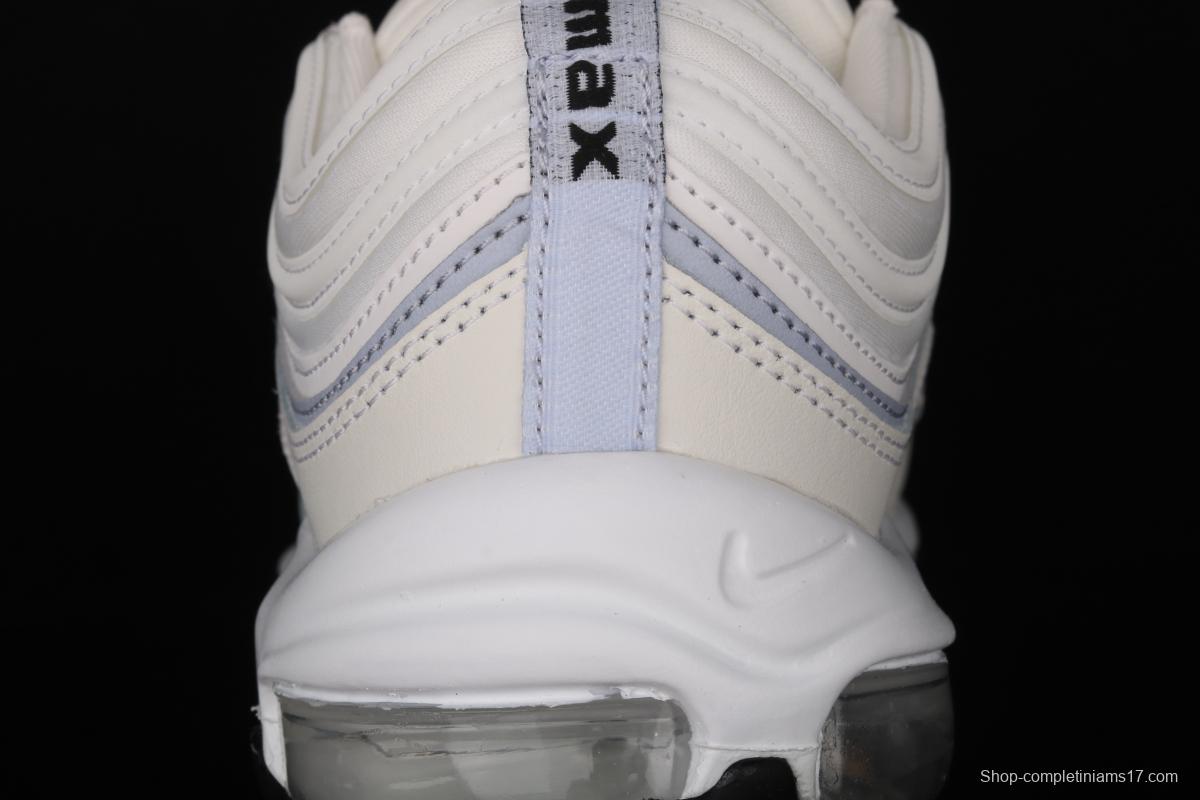 NIKE Air Max 97 Metro Blue 3M reflective bullet running shoes CZ6087-102