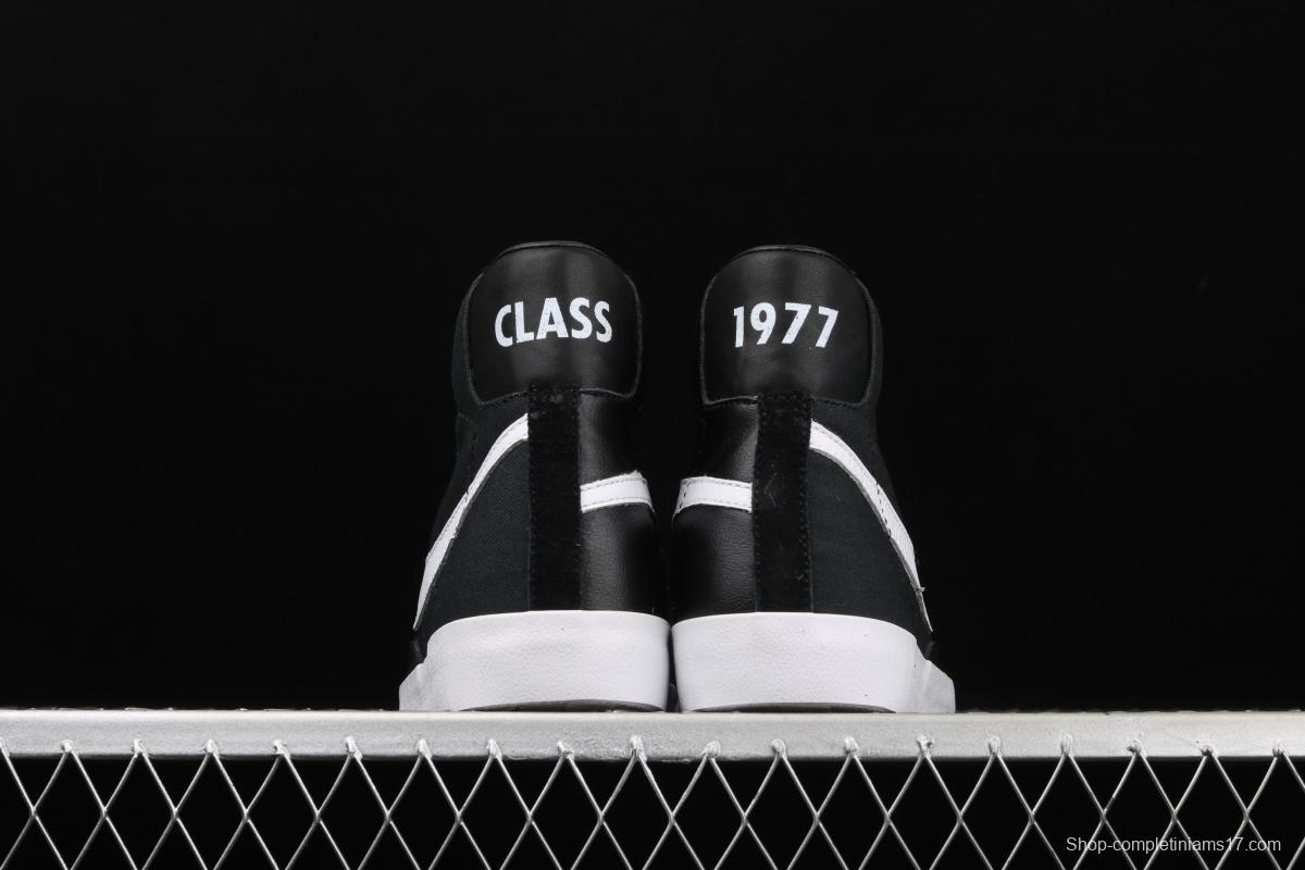 Slam Jam x NIKE Blazer Mid Class 1977 trailblazer spliced mandarin duck hook high-side leisure sports board shoes CD8233-001