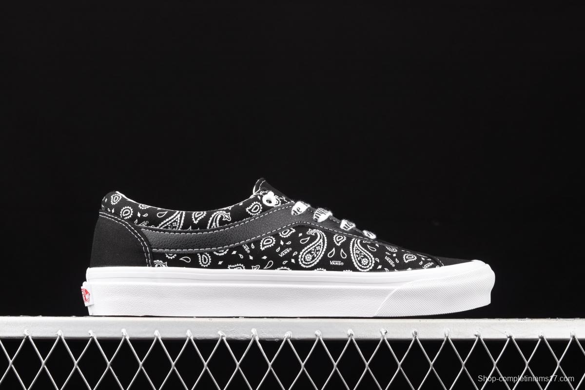 Vans Bold Ni cashew flower printed pattern low-top skateboard shoes VN0A3WLP038