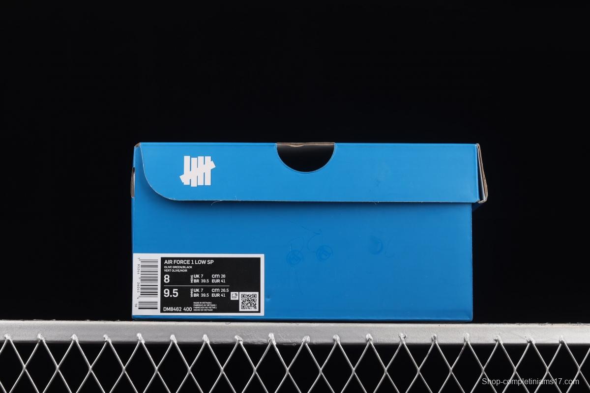 Undefeated x NIKE Air Force 1 Low SP five-bar invincible joint style low-end sports leisure board shoes DM8462-400