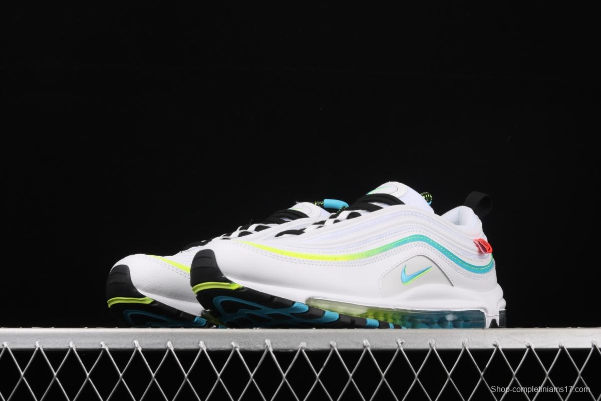 NIKE Air Max 97 2020 New Environmental Earth themed half-palm Air cushion running shoes CZ5607-2020
