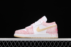 Air Jordan 1 Low GS low-top ice cream low-top basketball shoes CW7104-601