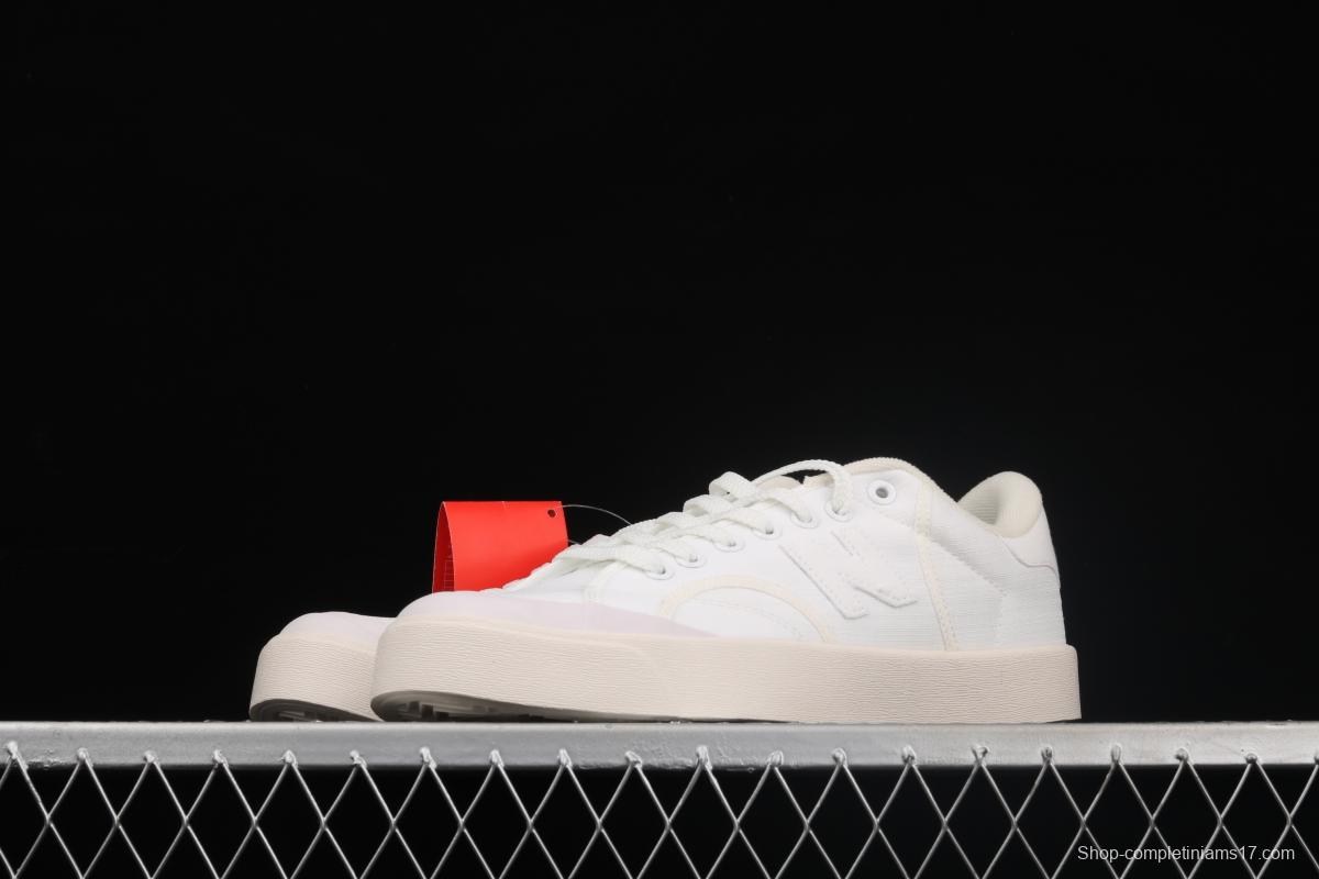 New Balance Proctsen New Bailun retro smile canvas leisure classic campus board shoes PROCTSEM all white