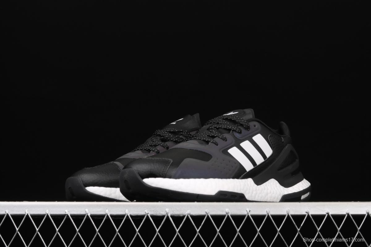 Adidas Day Jogger 2020 Boost FW4052 New Night Walker second Generation Leather 3M reflective Popcorn vintage running shoes