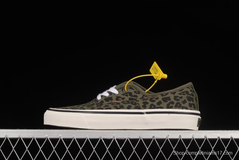 Vans Style 36 Anaheim green leopard low-top sneakers VN0A54F29GT