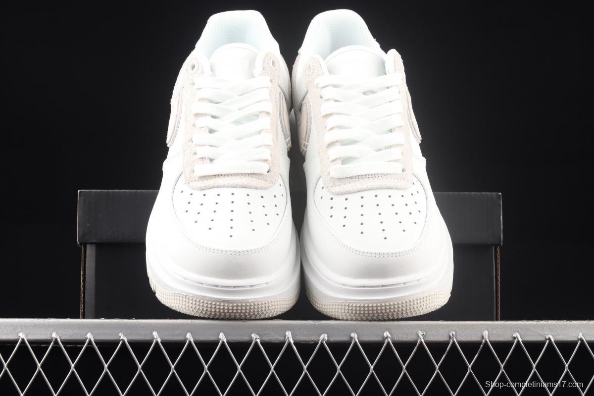 NIKE Air Force 1 Low Luxe low-side thick-soled leisure sports board shoes DD9605-100