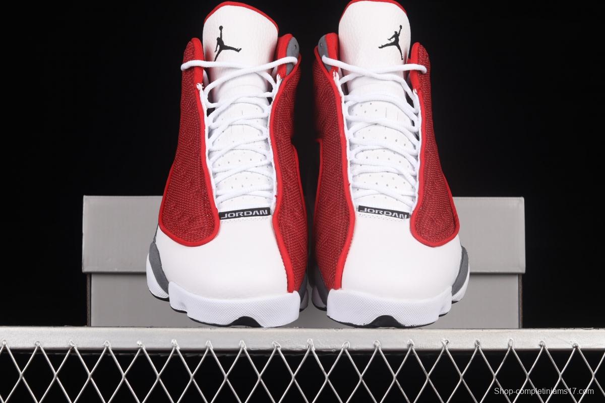 Air Jordan 13 Retro 3 White Gray Red 3M Reflector DJ5982-600