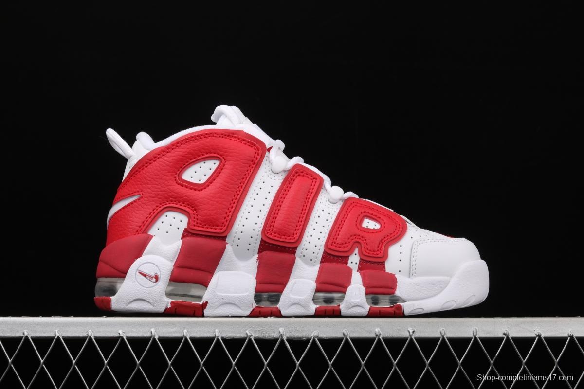 NIKE Air More Uptempo 96 QS Pippen original series classic high street leisure sports basketball shoes 414962-100