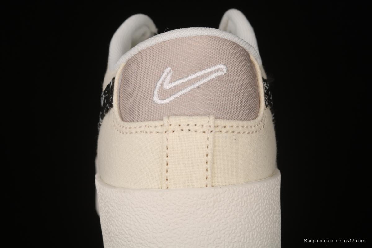 NIKE Blazer Mid'77 Vintage Trail Blazers canvas low-top casual board shoes DJ4665-100