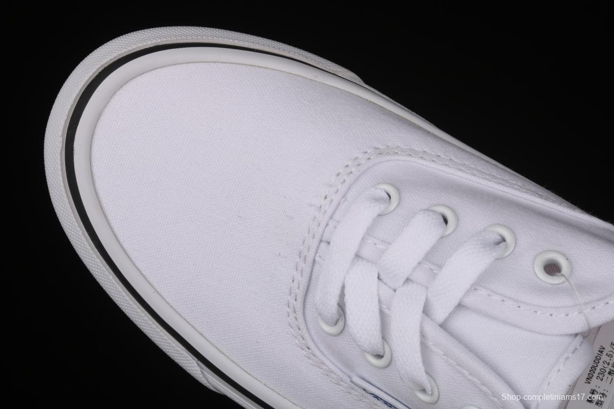 Vans Authentic Vans Anaheim classic pure white low-top canvas shoes VN000UDDIAV