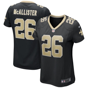 Women's Deuce McAllister Black Retired Player Limited Team Jersey