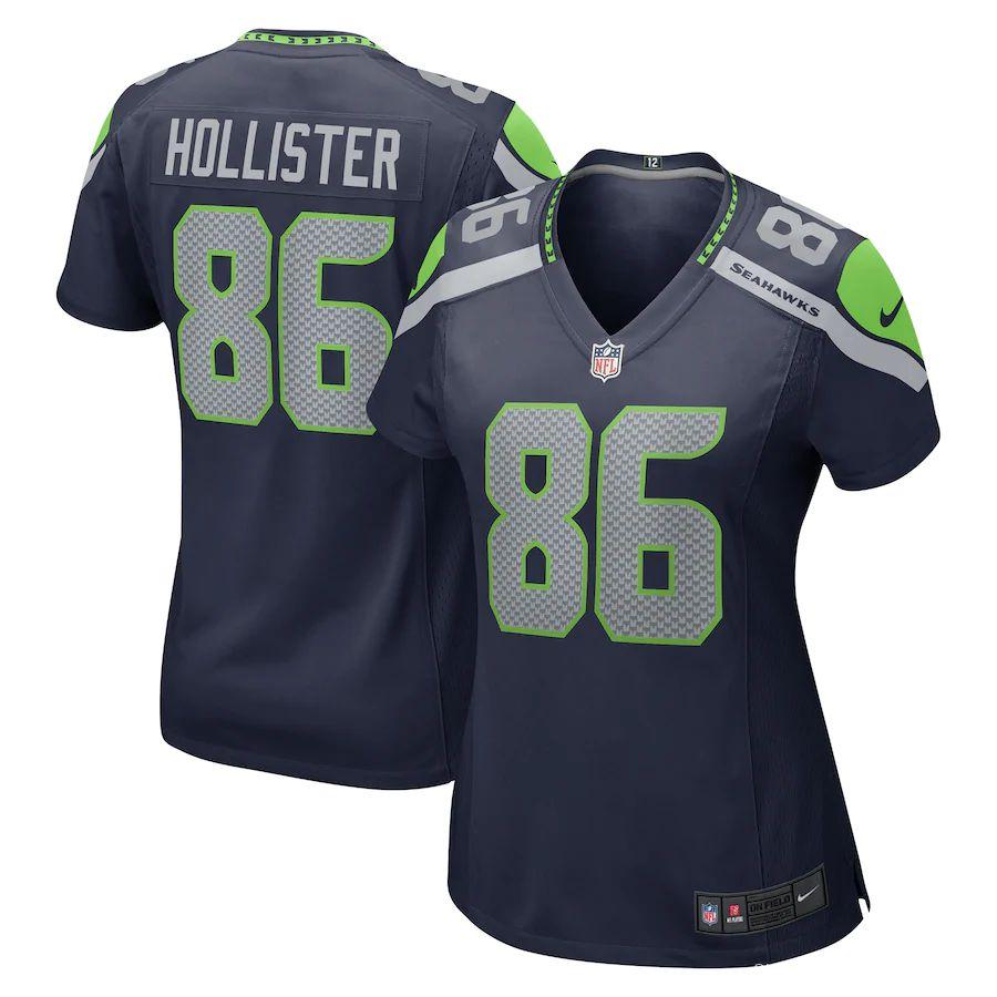 Women's Jacob Hollister College Navy Player Limited Team Jersey