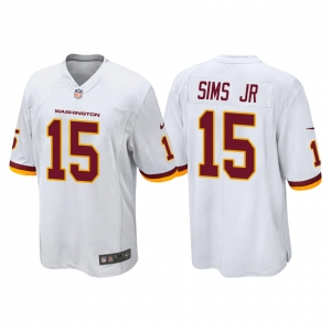 Men's #15 Steven Sims Jr. White Player Limited Team Jersey