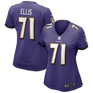 Women's Justin Ellis Purple Player Limited Team Jersey