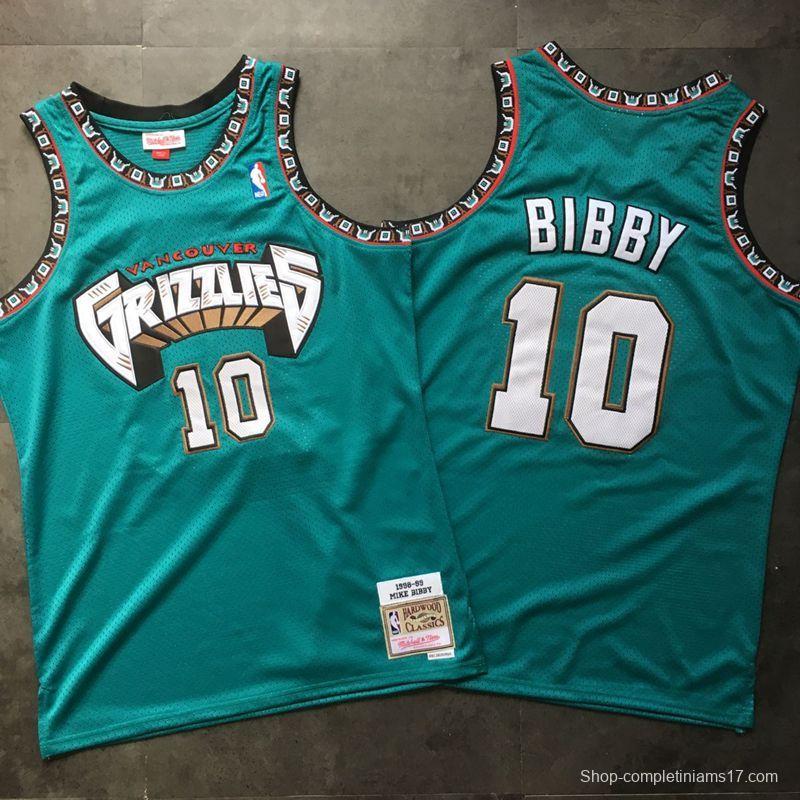 Men's Mike Bibby Green Retro Classic Team Jersey