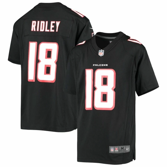 Youth Calvin Ridley Black Finished Player Limited Team Jersey
