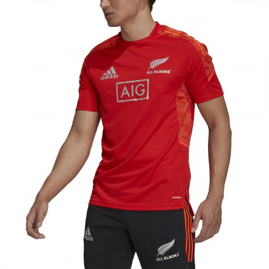 All Blacks 2021 Men's Performance Primeblue Red Jersey