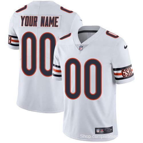 Men's Customized White Limited Team Jersey