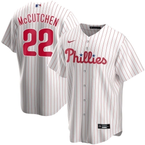 Men's Andrew McCutchen White Home 2020 Player Team Jersey