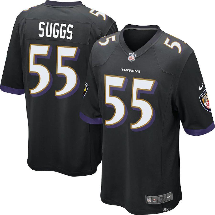 Youth Terrell Suggs Black Alternate Player Limited Team Jersey