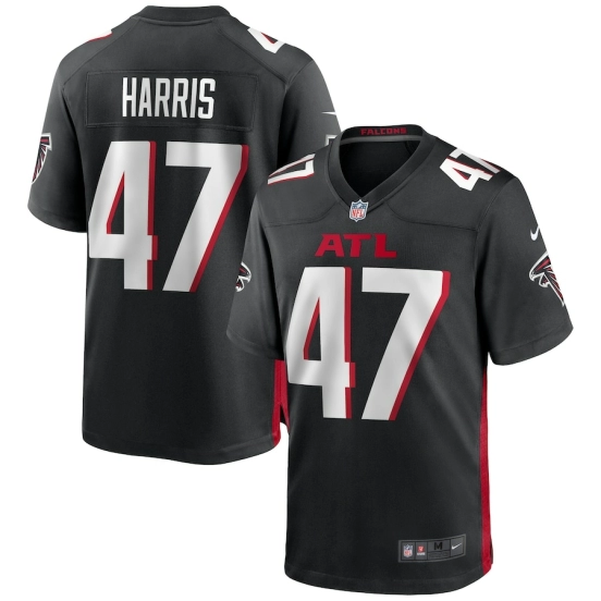 Men's Josh Harris Black Player Limited Team Jersey